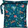 Bumkins Borsa impermeabile lavabile, riutilizzabile per viaggio, spiaggia, piscina, passeggino, pannolini, abbigliamento da palestra, costumi da bagno, articoli da toeletta, 30,5 x 35,5 cm, nero,