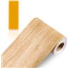 ZTVOWTO Bordi Pannelli Adesivi Bordo Autoadesivo Adesivo per Pareti Striscia Adesiva Muro Decorativa Bordo adesivo per carta da parati impermeabile 10cm*1000cm(Rovere Caffè)