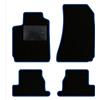 QUEMAR Kit Tappetini Auto compatibili con Alfa Romeo Brera 2005-2011/ Set Tappeti in Moquette e Gomma su Misura (2 Anteriori + 2 Posteriori)/ Ricami e Colori Personalizzati (0 Ricami, Bordo Blu)