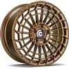 Cerchi in lega Carbonado Master 9.0x19 Bronze - Stain Brown