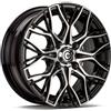 Cerchi in lega Carbonado Trailer 5.5x13 Bfp - Black Front Polished