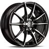 Cerchi in lega Carbonado Scooter 5.5x13 Bfp - Black Front Polished