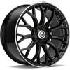 Cerchi in lega Carbonado Expert 8.0x19 Bglp - Black Glossy Lip Polished