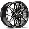 Cerchi in lega Carbonado Solid 8.0x18 Bfp - Black Front Polished