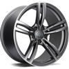 Cerchi in lega Carbonado Diamond 9.5x19 Mafp - Matt Anthracite Front Polished