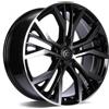 Cerchi in lega Carbonado Power 7.0x16 Bfp - Black Front Polished