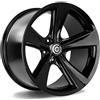Cerchi in lega Carbonado Concave 9.5x18 Bg - Black Glossy