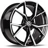 Cerchi in lega Carbonado Predator 8.0x18 Bfp - Black Front Polished