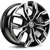 Cerchi in lega Carbonado Price 6.5x15 Bfp - Black Front Polished