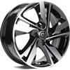 Cerchi in lega Carbonado Sunshine 6.0x15 Bfp - Black Front Polished
