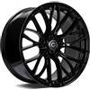 Cerchi in lega Carbonado Shine 9.5x19 Bg - Black Glossy