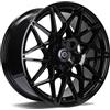 Cerchi in lega Carbonado Crazy 8.5x18 Bg - Black Glossy