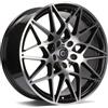 Cerchi in lega Carbonado Crazy 8.5x18 Bfp - Black Front Polished