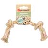 Flamingo Giocattolo Cucciolo Canapa LURO Osso Annodato 2 Nodi Marrone M 32x5x5CM