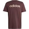 adidas T-Shirt da Uomo Essentials Single Jersey Linear Logo Ricamato, 3XL Tall