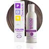 Pop Italy Color Therapy Tinta per Capelli Permanente Professionale - Copertura 100% Capelli Bianchi - Dermatologicamente Testata - 100 ml - Colore (7/32 Biondo Medio Beige + Ossigeno 10 vol. 150 ml)