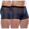 Svenjoyment Transparent Soft & Silky Pants 2131382 Black 2 pack