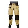 Senza Marca/Generico Leber&Hollman LH-Rofter_58 - Pantaloni protettivi, taglia 58, colore: Cachi/Nero