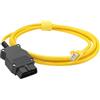 CGEAMDY Cavo Ethernet Enet OBD, cavo di prolunga di rete ENET OBD, cavo di codifica della serie F, cavo di interfaccia diagnostica Ethernet, adattatore per diagnostica e codifica
