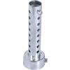 KIMISS Silenziatore-silenziatore tubo di scarico modificato,KIMISS Scarico Universale Moto Can DB Killer Silenziatore Silenziatore Deflettore (Argento)(45mm)
