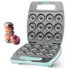 Baker's Friend macchina per mini ciambelle, donut maker, prepara 12 mini ciambelle, perfette per colazioni, spuntini, dolci e altro, Aqua
