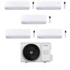 Bosch Climatizzatore Penta Split Climate 6000i 9+9+9+12+12 con 5000M 125/5 E Inverter R 32 Wi-Fi Optional Classe A++ ,
