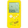 TAQY Modello simpatico cartone animato Console di gioco in mattoni Giochi multiblocco Corsa/Carro armato Macchina da gioco tascabile Retrò Gioco elettronico per bambini Giocattoli portatili (Yellow)