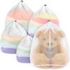 ecooe 5Pcs Sacchetti Lavatrice Biancheria Sacche per Lavatrice in Rete Borse di Lavaggio Bianca Grandi Sacco Salvabucato Sacchetti Lavatrice (1XL+2L+1M+1S)