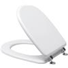 Inbagno Sedile wc copriwater Cesame Aretusa, modello compatibile come originale, cerniere regolabili in acciaio cromo INCLUSE