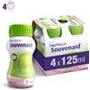 Nutricia Souvenaid Gusto Fragola Alimento a Fini Medici per il Supporto Cognitivo Cluster 4 X 125 Ml