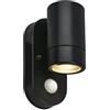 BRILONER - Faretto led da esterno con rilevatore di movimento, protezione IP54, timer di 30 secondi, lampada da esterno, lampada da parete, applique da esterno, luci da esterno giardino