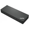 LENOVO Replicatore di Porte e Docking Station per Notebook ThinkPad Universal Thunderbolt 4 Cablato USB 3.2 Colore Nero