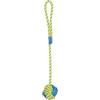 Flamingo JCHIEN TOFLA Pull Rope Ring Blue/Yellow + Ball 50 x 7.5 x 7.5 cm