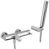 Paffoni Miscelatore vasca Paffoni Stick con doccetta cromato SK023CR