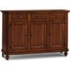 MIlani Home CHRISTOPHER - credenza in legno cm 150 x 43 x 98 h