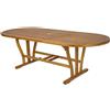 MIlani Home TURRIS - tavolo da giardino allungabile in legno massiccio di acacia