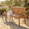 MIlani Home MATARA - panca da giardino in legno massiccio di acacia