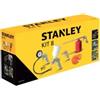 Stanley Kit 8 accessori per compressore aria compressa ad attacco rapido stanley