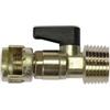 Rubinetto di linea 1/2 m - 3/8 f