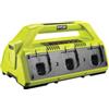 Ryobi Caricabatterie sequenziale ryobi rc18627 6 postazioni 18v