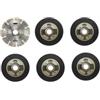 Ryobi Set di 6 dischi per smerigliatrice rak6agd125, diametro 125 mm - ryobi