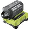 Ryobi Kit caricabatterie singolo rapido e batteria di ricambio ryobi ry36bc60a-160 36v 6ah