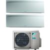 Daikin Climatizzatore Condizionatore DAIKIN BLUEVOLUTION Dual split serie EMURA WHITE III Inverter da 9000+9000 btu con 2MXM68N WI-FI INTEGRATO R-32 9+9 A+++/A++