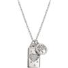 NOMINATION Collana talismani in argento con pendenti