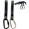Jrhncy Confezione da 2 ganci universali per passeggino, per borse da appendere e shopping, pratici accessori per passeggino, perfetti per Uppababy, Babyzen Yoyo, Britax, Bugaboo, Bob, Buggy, carrello della