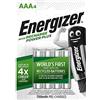 Hold. Energizer Energizer NiMH Power Plus AAA 700mAh - Blister da 4