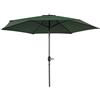 Ldk Garden Ombrellone parasole verde in alluminio da 270 cm