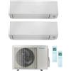 Daikin Climatizzatore condizionatore Perfera ALL SEASONS 9+9 est 2MXM40A dual split 9000+9000 - WIFI INCLUSO - Purificatore aria A++ Alexa Google NUOVO MODELLO!!!