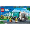 LEGO 60386 City Great Vehicles Camion per riciclaggio dei rifiuti