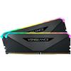 CORSAIR RAM DIMM Corsair Vengeance RGB RT DDR4 3600 Mhz Da 32GB (2x16GB) Nero CL18 INTEL XMP